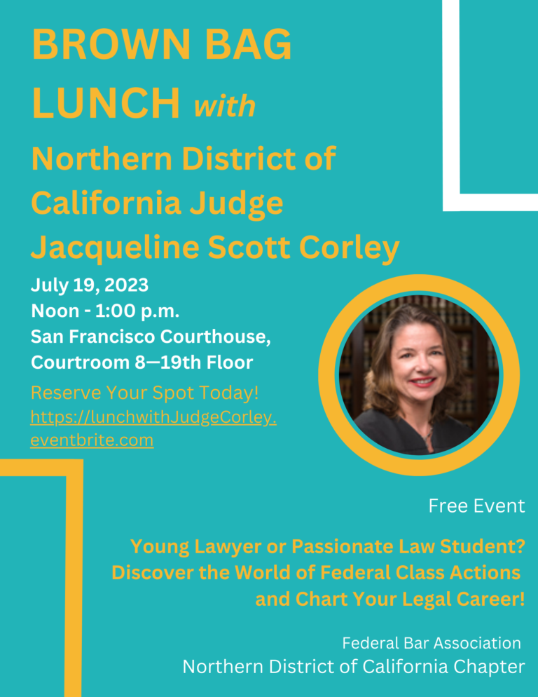 Young Lawyers Federal Bar Association Northern District of California